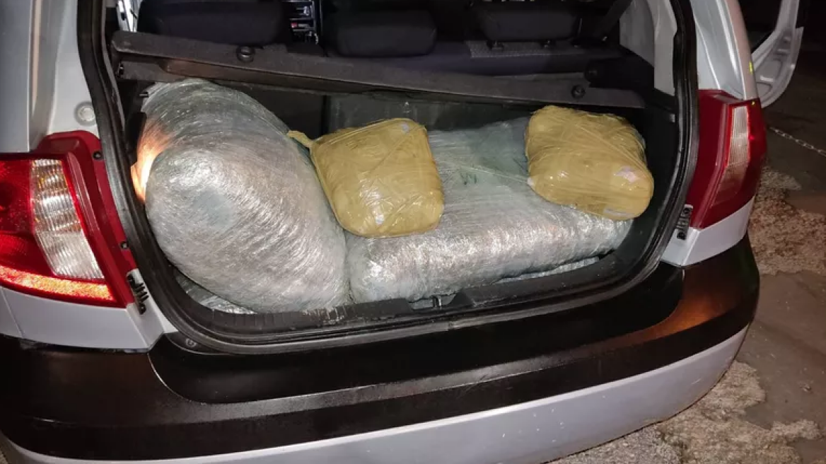 Καταδίωξαν ΙΧ που μετέφερε 37 κιλά χασίς στα Ιωάννινα