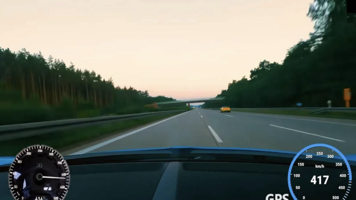 Απίστευτο: Πήγε με 417 χλμ/ώρα σε δημόσιο δρόμο (+video)