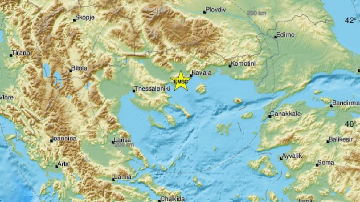 Σεισμός 3 Ρίχτερ στην Καβάλα