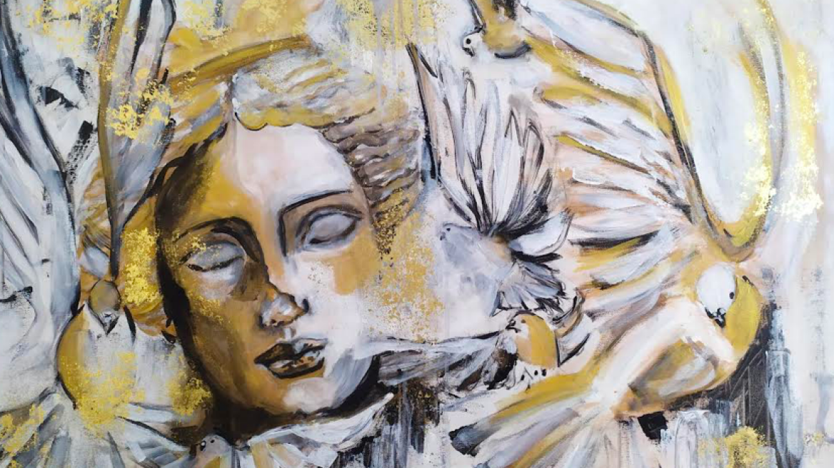 Εγκαίνια για την έκθεση της Βίβιαν Ζώταλη στο Κολωνάκι