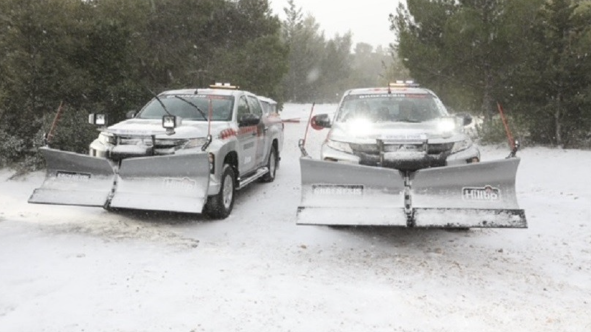 Δείτε τα αυτοκίνητα των Ειδικών Ομάδων Άμεσης Επέμβασης για την κακοκαιρία!