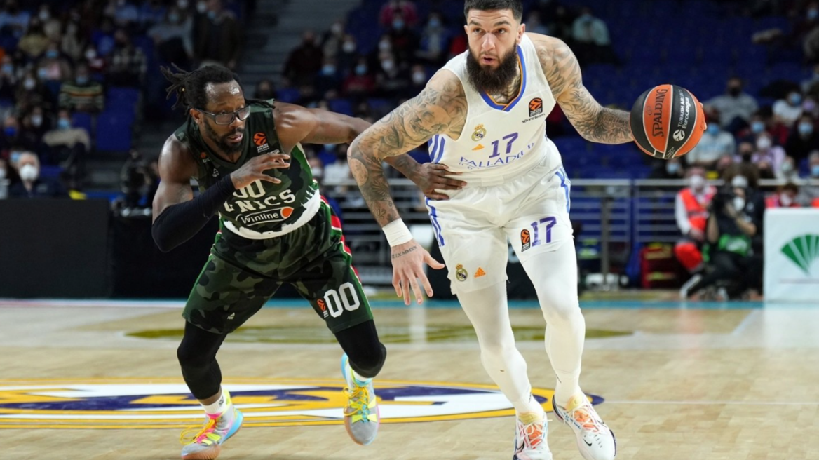 Euroleague: Η Ρεάλ «ισοπέδωσε» την Ούνικς, 2η σερί νίκη για Μακάμπι- Δείτε τα highlights