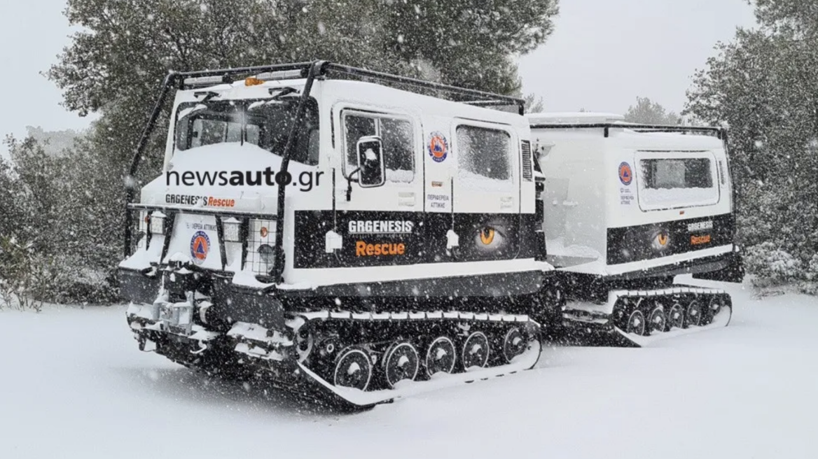 Video: Δείτε που βρήκαμε τα ερπυστριοφόρα της Πολιτικής Προστασίας και της Περιφέρειας...