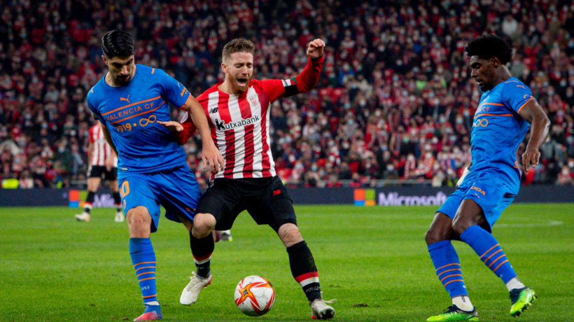 Μπιλμπάο - Βαλένθια 1-1:  «Ανοικτοί λογαριασμοί» για την πρόκριση στον τελικό του Copa del Rey - Δείτε τα γκολ