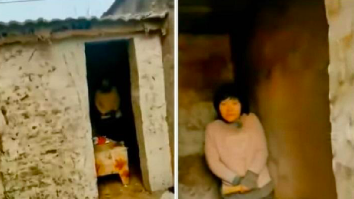 Ανατριχιαστικές εικόνες: Κρατούσε τη σύζυγό του και μητέρα 8 παιδιών αλυσοδεμένη σε μία παράγκα