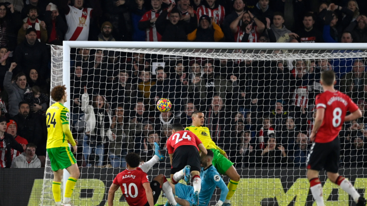 Σαουθάμπτον-Νόριτς 2-0: Οι «Άγιοι» έσπρωξαν ένα ακόμα βήμα προς τον... γκρεμό τα «Καναρίνια»- Δείτε τα γκολ