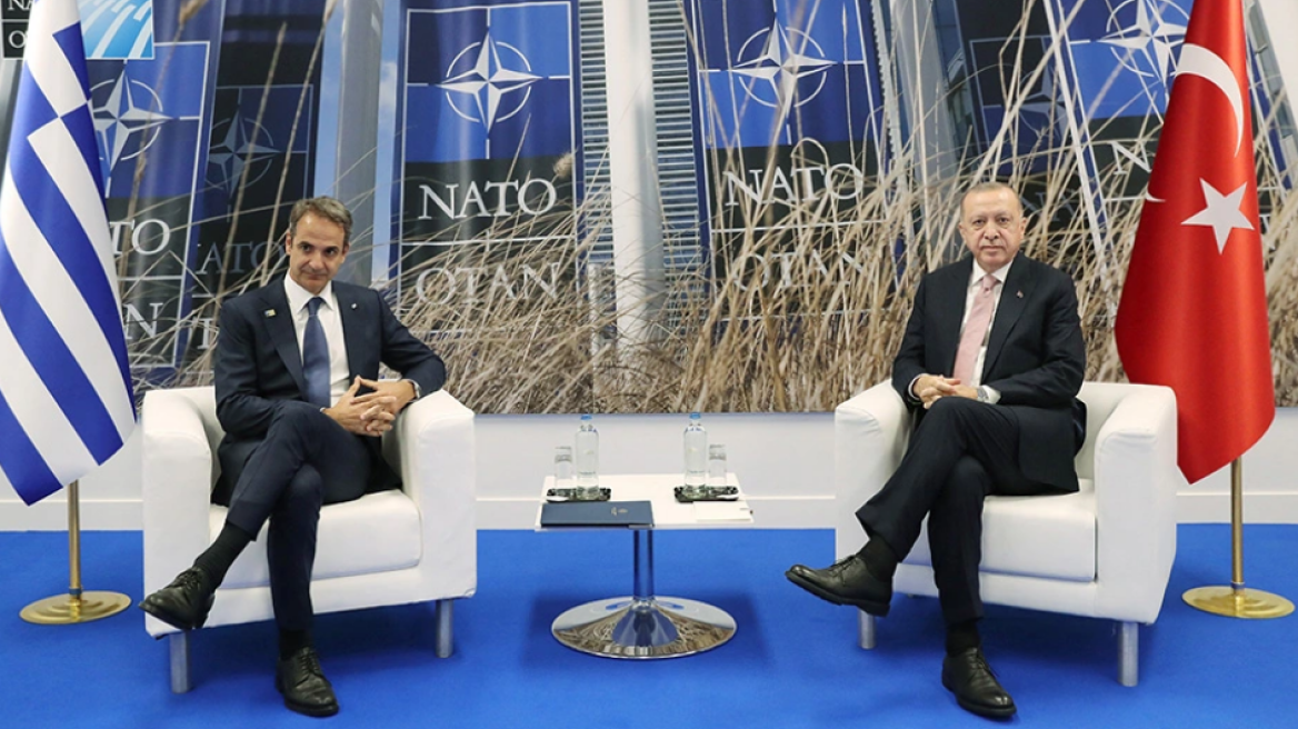Ελληνοτουρκικά: Στις 13:00 το μεσημέρι της Κυριακής η συνάντηση Μητσοτάκη - Ερντογάν