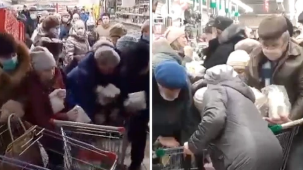 Βίντεο: Συνεχίζεται ο «πόλεμος» για ένα πακέτο ζάχαρη στη Ρωσία 