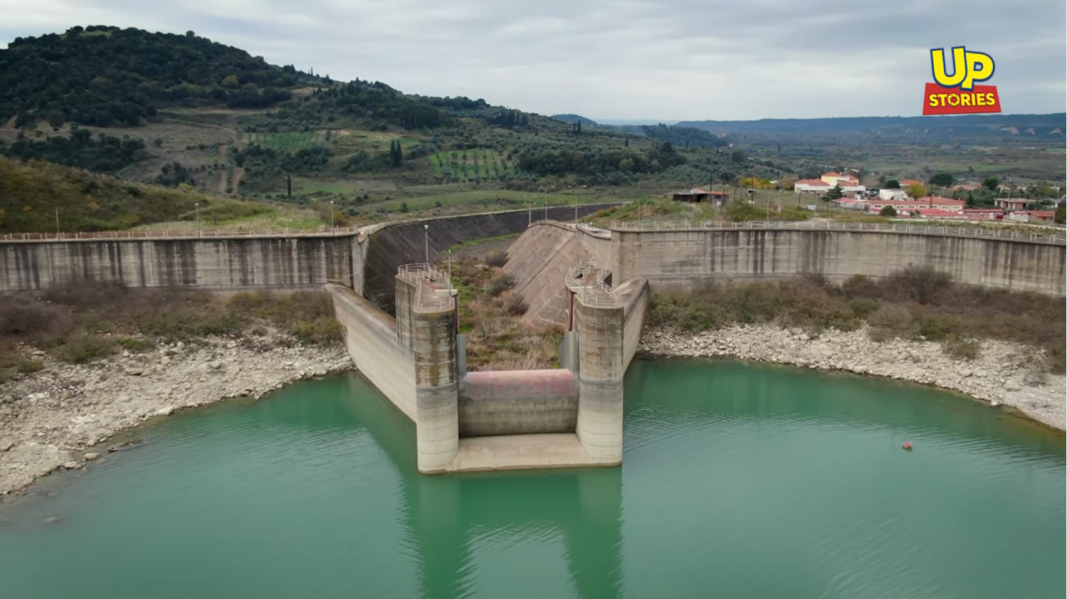 Φράγμα Πηνειού: Το κολοσσιαίο έργο που αντέγραψε τον πέμπτο άθλο του Ηρακλή - Δείτε βίντεο από drone