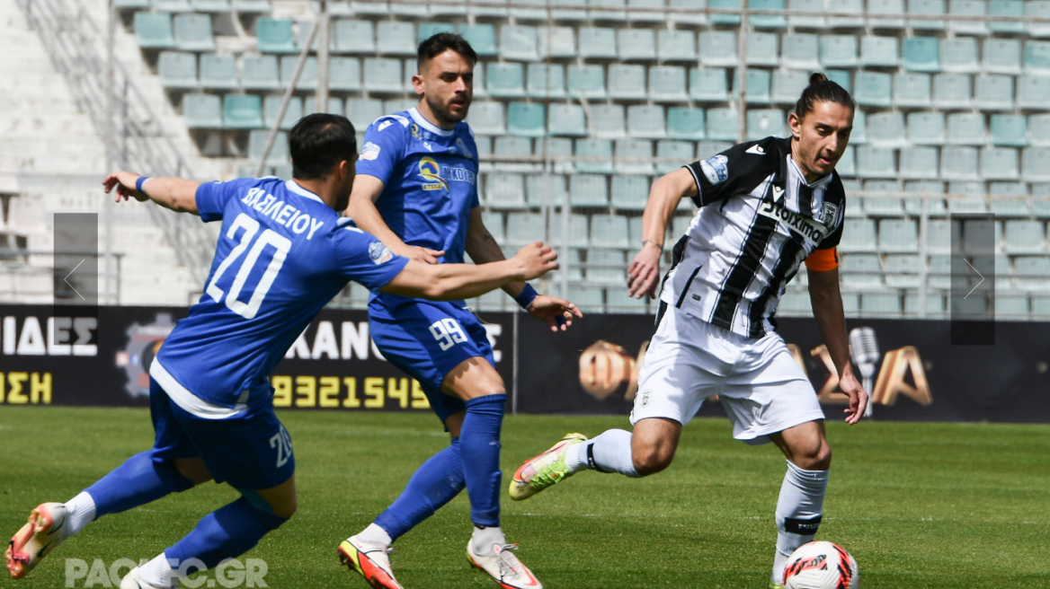 Super League 2, Νίκη βόλου – ΠΑΟΚ Β' 2-1: Πήραν το τρίποντο στο φινάλε οι «κυανόλευκοι»