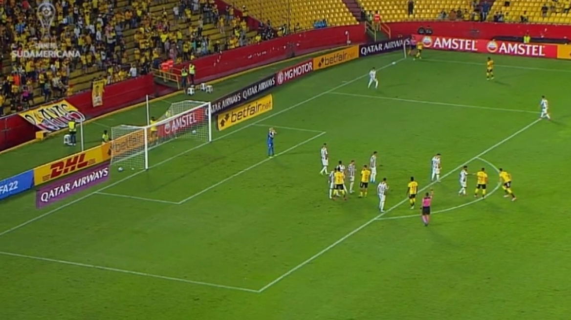  Απίθανο γκολ από κόρνερ στην Νότια Αμερική - Δείτε βίντεο 