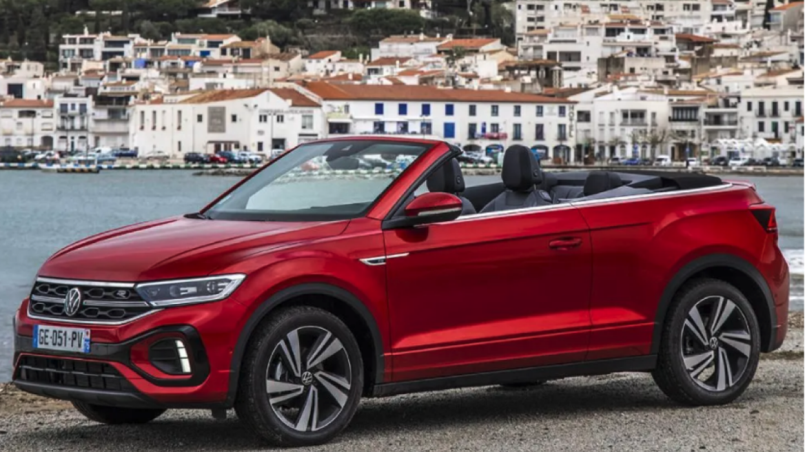 Στην Ελλάδα το cabrio SUV VW T-Roc - Δείτε πόσο έχει 