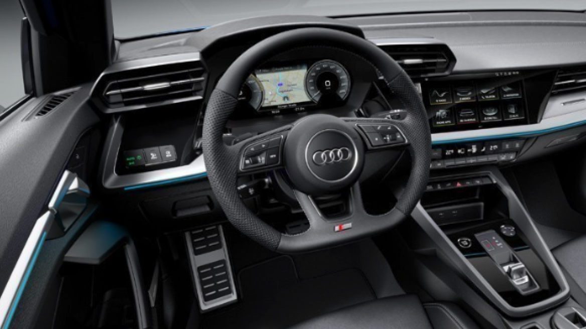 O εσωτερικός κόσμος του Audi A3 Sportback είναι αλλιώς