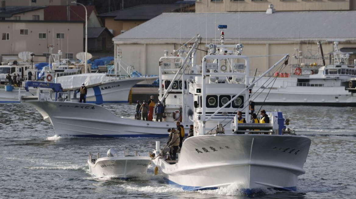 Ναυάγιο τουριστικού σκάφους στην Ιαπωνία με17 αγνοούμενους