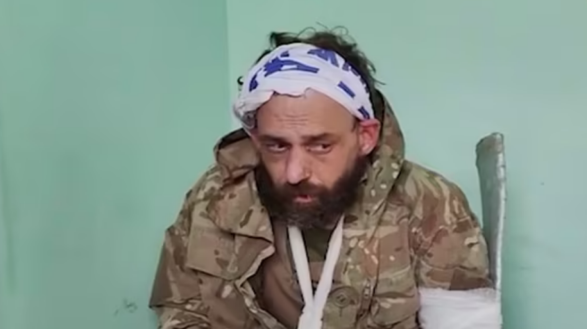 Πόλεμος στην Ουκρανία: Στη δημοσιότητα βίντεο με Βρετανό που αιχμαλώτισαν οι Ρώσοι