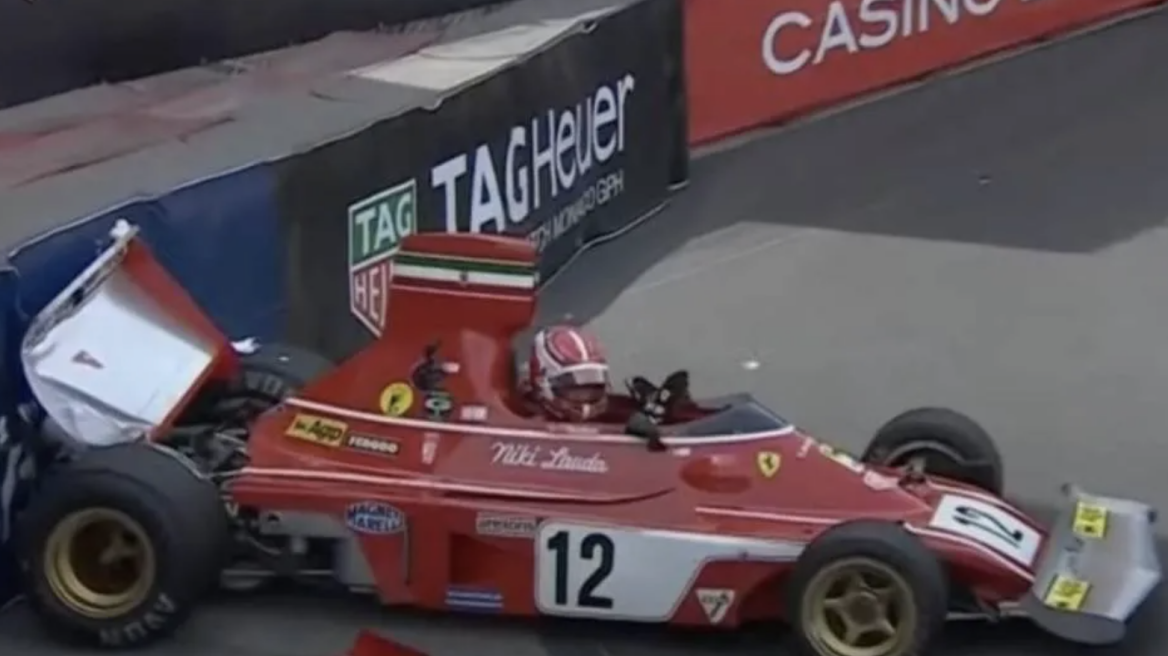 O... απίστευτος Leclerc τράκαρε την Ferrari του μεγάλου Lauda - Δείτε το Video