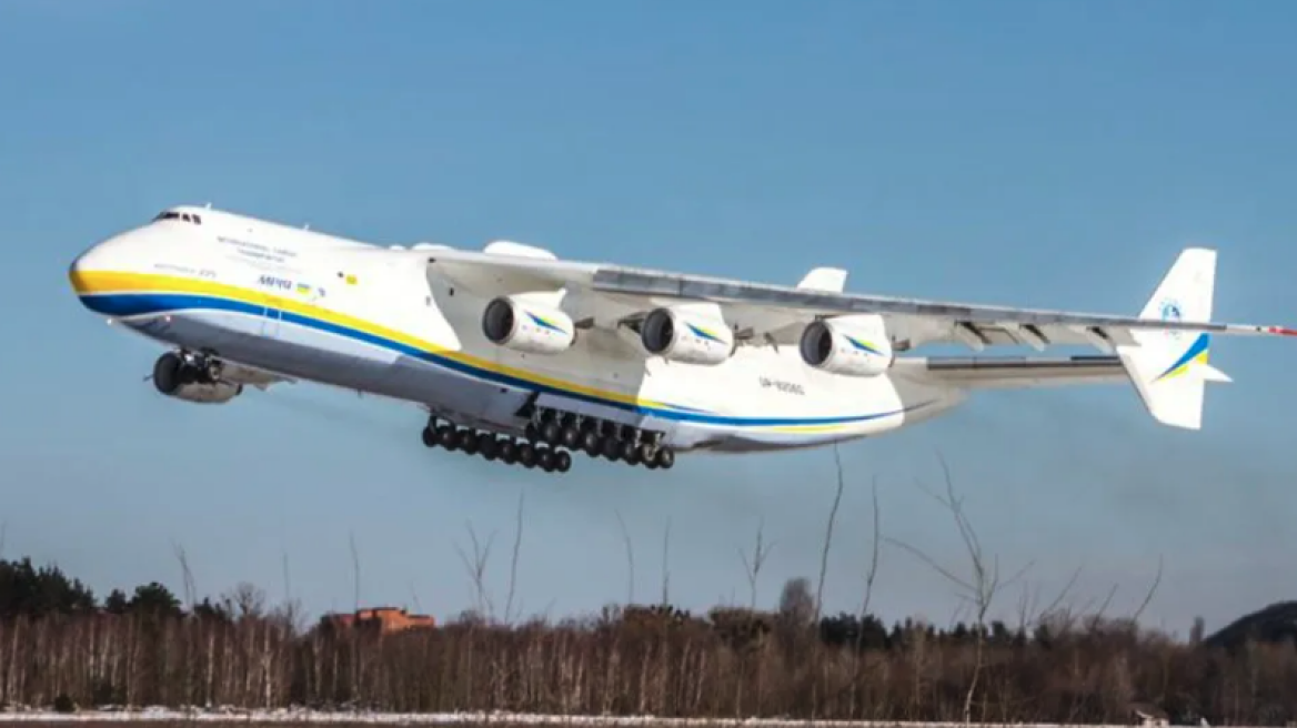 Ουκρανία: Το μεγαλύτερο αεροπλάνο του κόσμου που κατέστρεψαν οι Ρώσοι ξανά στον αέρα