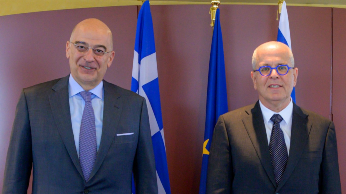 Δένδιας: Γεύμα προς τιμήν του απερχόμενου Πρέσβη του Ισραήλ παραχώρησε ο υπουργός Εξωτερικών