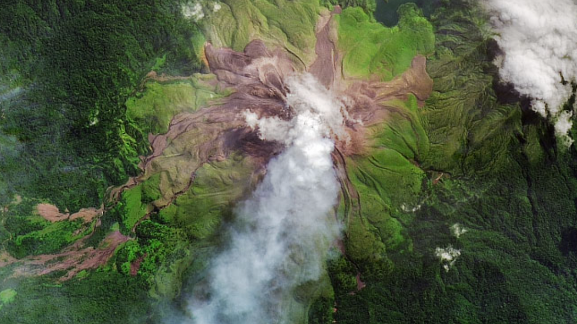 Εξερράγη το ηφαίστειο Ουλαβούν στην Παπούα Νέα Γουινέα