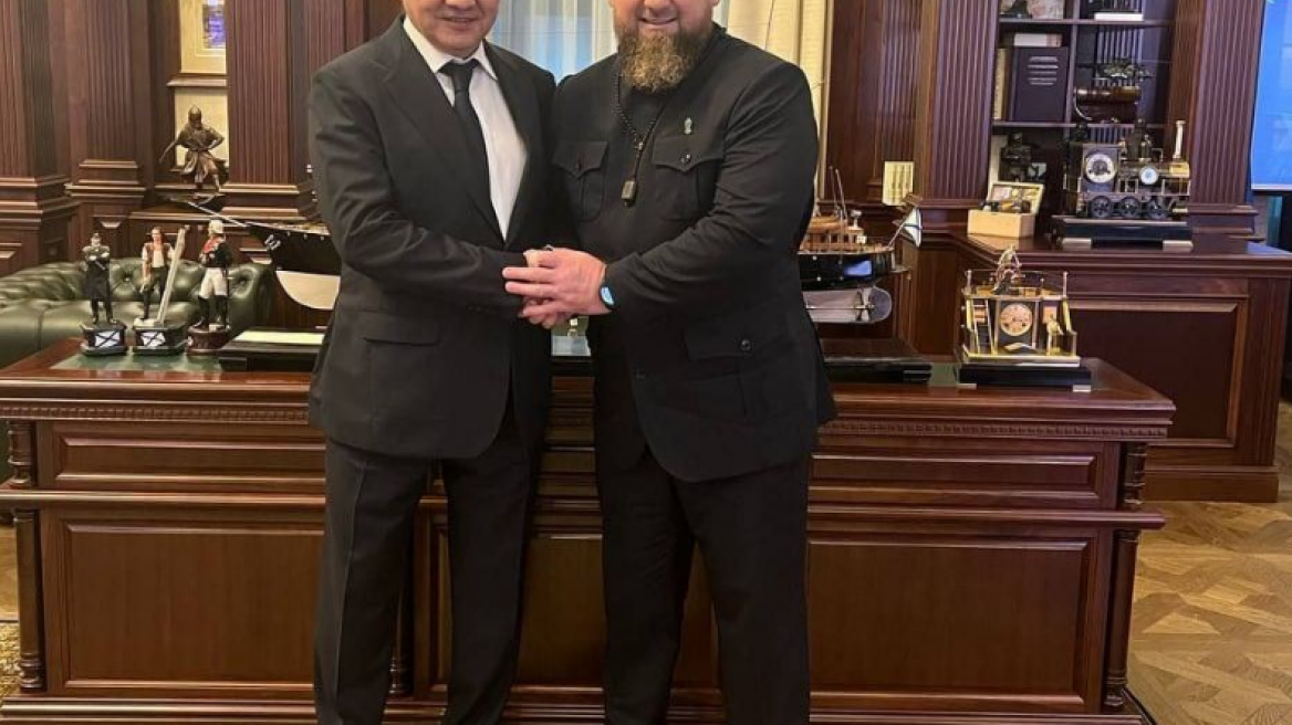 Πόλεμος στην Ουκρανία: Συνάντηση Καντίροφ - Σοϊγκού