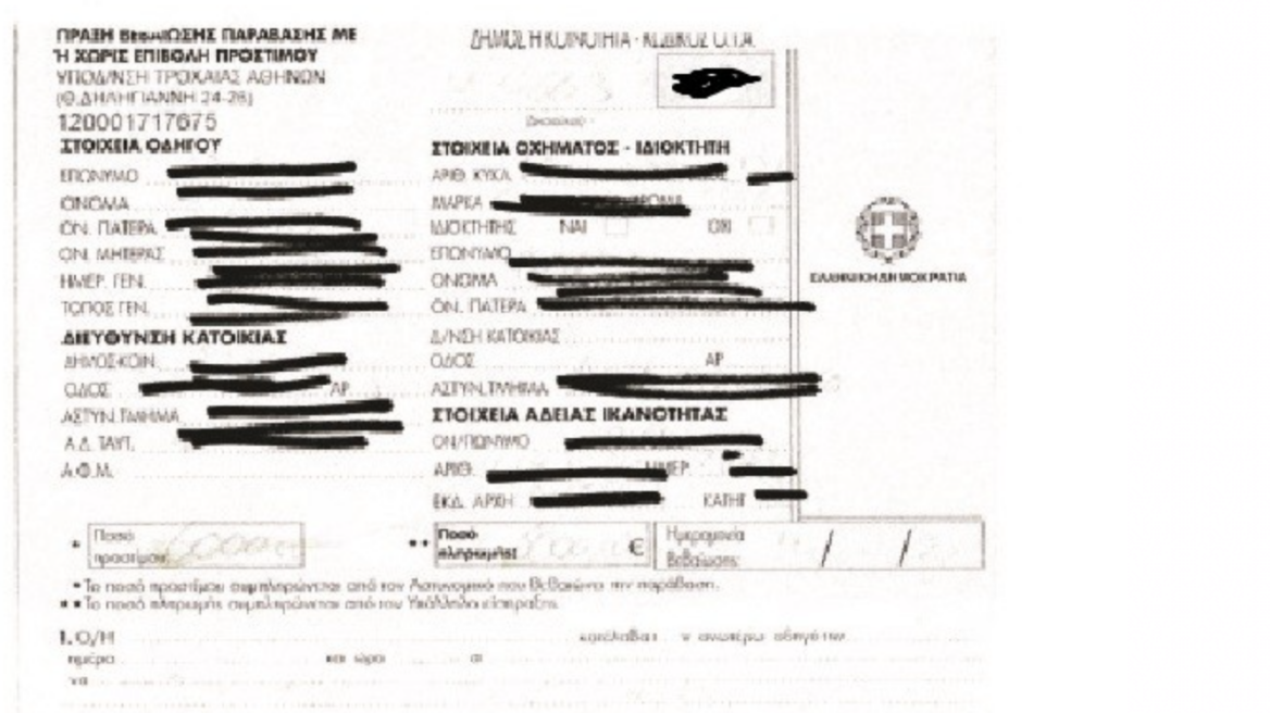 Ελλάδα: Τους έριξαν πρόστιμο 6.000 ευρώ...