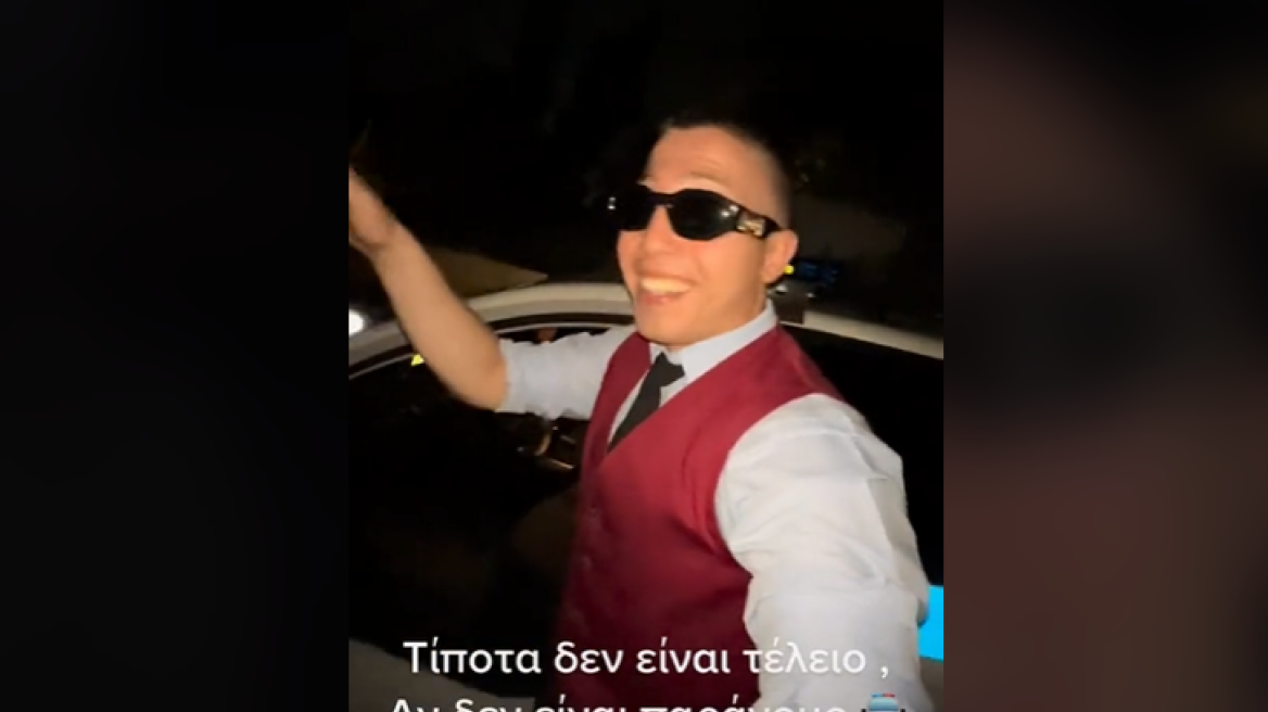 «Σπέρνω τέχνη» λέει στο protothema ο τράπερ που μπήκε σε περιπολικό τραγουδώντας «στο μυαλό χασίς»