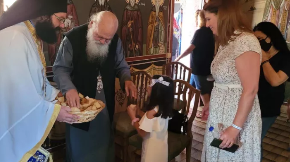 Αρχιεπίσκοπος Ιερώνυμος: Επισκέφθηκε τη νήσο Άμπελο, όπου ασκήτευσε ο Όσιος Λουκάς