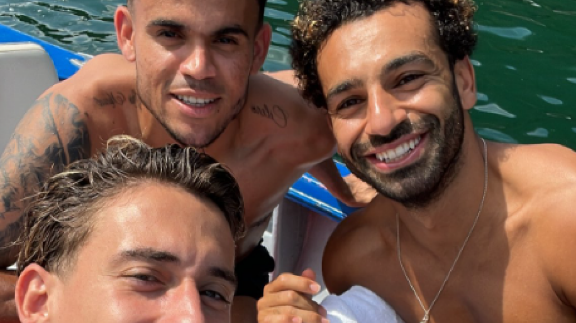 Ο Τσιμίκας χαλαρώνει μαζί με Σαλάχ και Ντίας