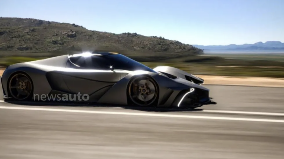 Το Ελληνικό υπεραυτοκίνητο Chaos προχωράει... (video)