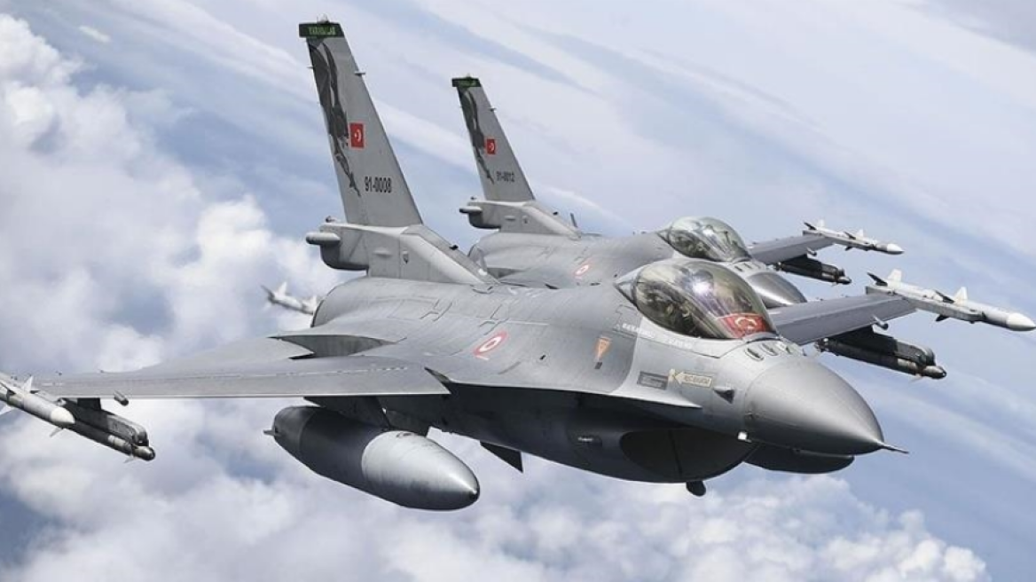Τουρκικές προκλήσεις στο Αιγαίο με 34 παραβιάσεις από F-16 και μη επανδρωμένα αεροσκάφη