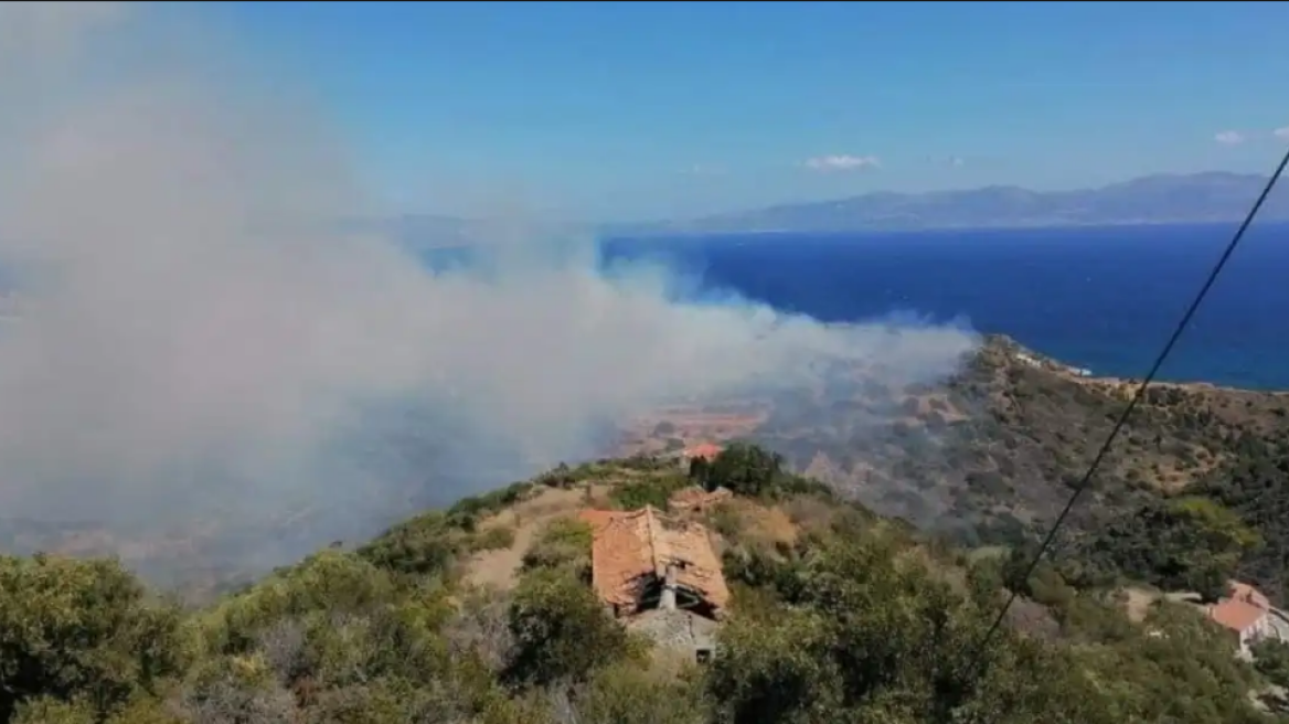 Φωτιά στα Κύθηρα: Καλύτερη η κατάσταση στο μέτωπο της πυρκαγιάς, παραμένουν δυνάμεις στην περιοχή 