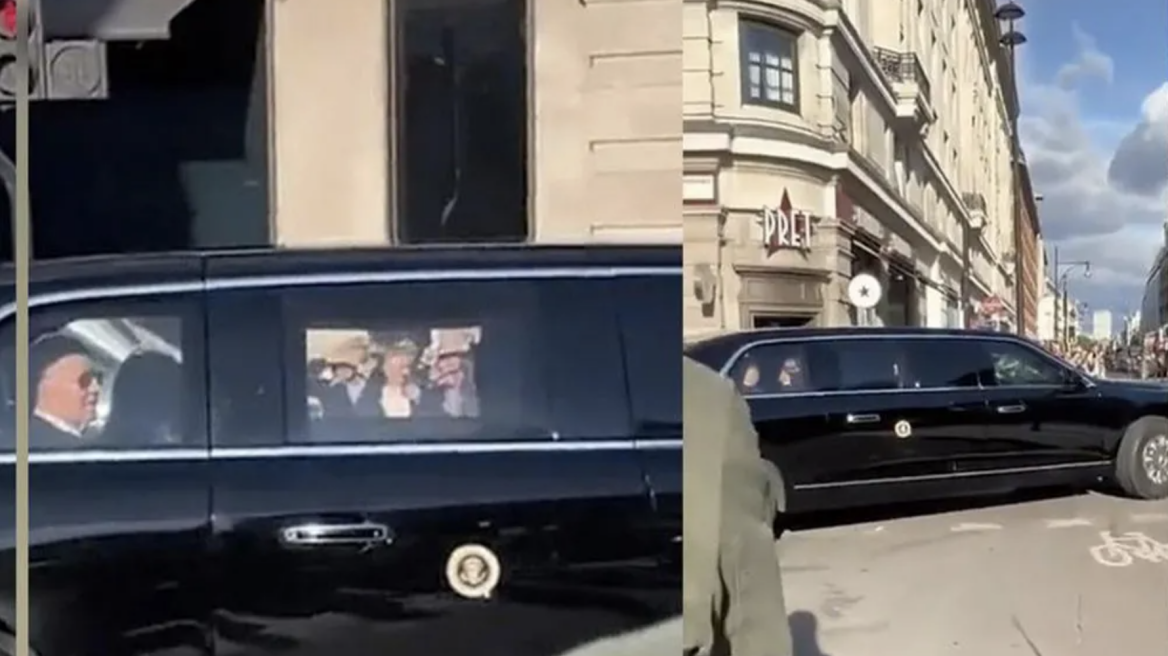 Απίστευτο: Ο Μπάιντεν κόλλησε στο μποτιλιάρισμα! (+video)