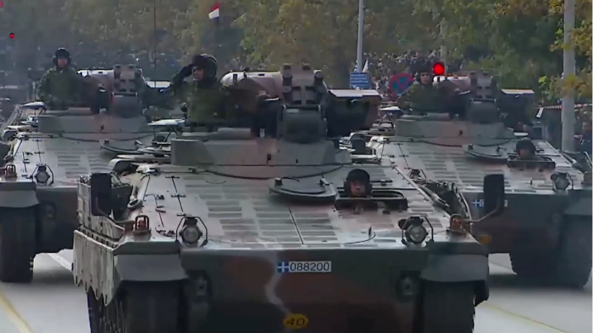 Τα τεθωρακισμένα Marder έκλεψαν την παράσταση στην στρατιωτική παρέλαση της Θεσσαλονίκης