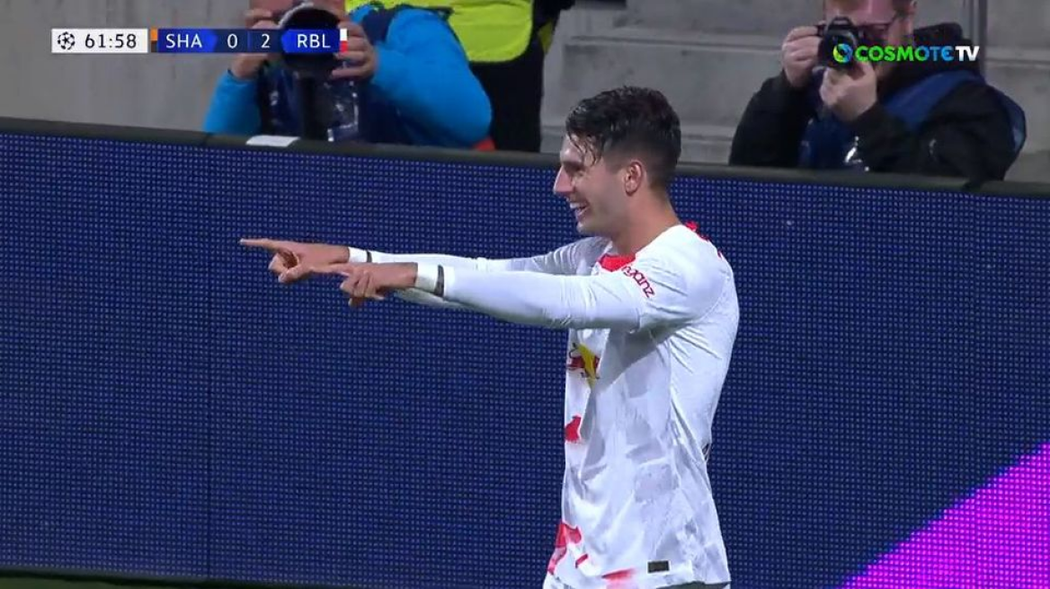 Champions League, Σαχτάρ - Λειψία 0-4: Στους «16» οι Γερμανοί 