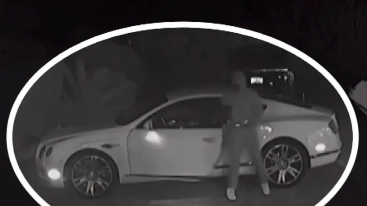 Video: Κλέβουν άνετοι μία Bentley ... 