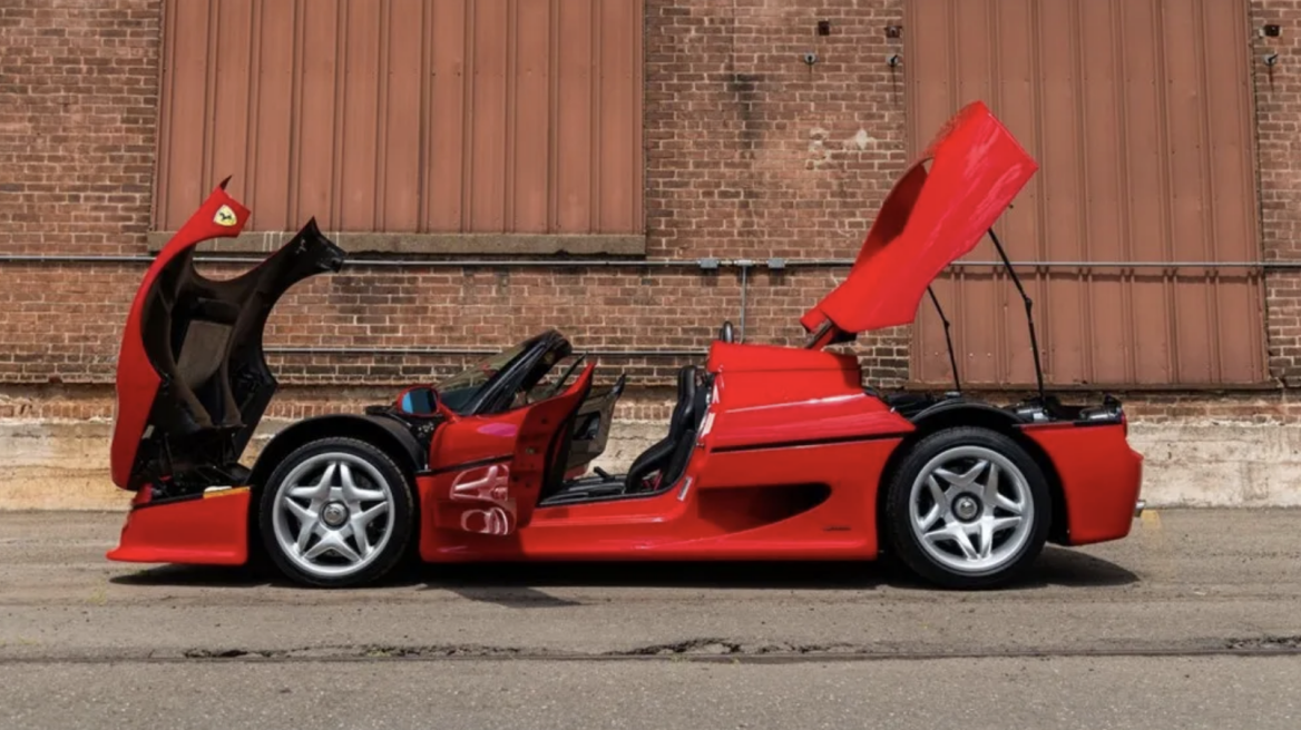 Όταν μια Ferrari F50 μένει από μπαταρία… (+video)