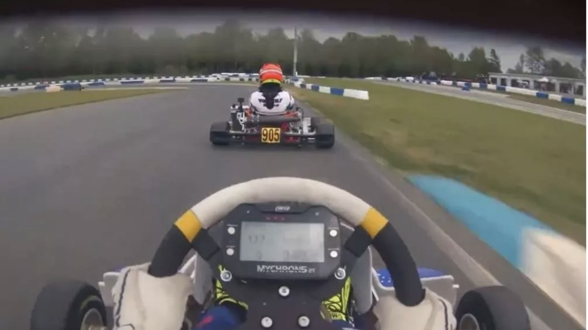 Ατύχημα με καρτ και σπασμένα πλευρά! (+video)