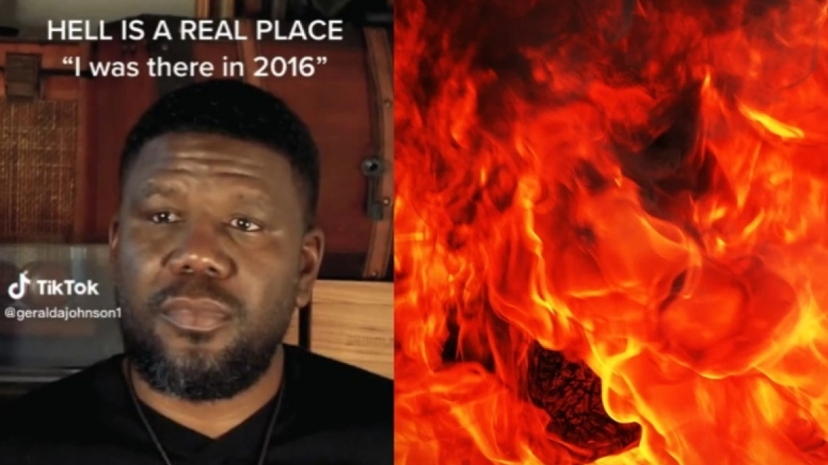 Ο άνθρωπος που «επισκέφθηκε την κόλαση» εξηγεί πώς ήταν στο κόσμο του TikTok (vid)