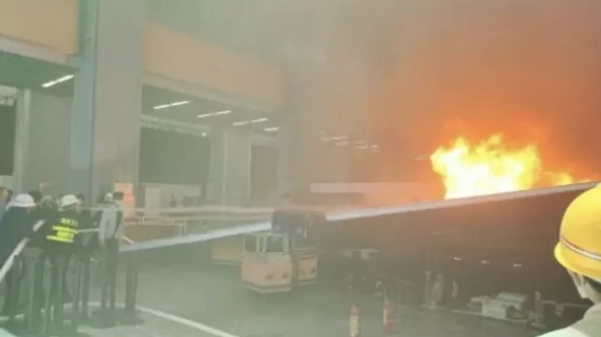 Τα όμορφα κινέζικα, όμορφα καίγονται (+video)