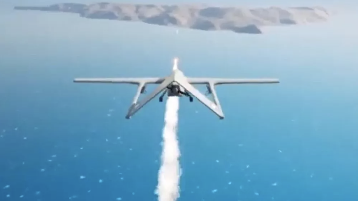 Ενα τουρκικό Bayraktar «επιτίθεται» σε ελληνικό νησί (+video)