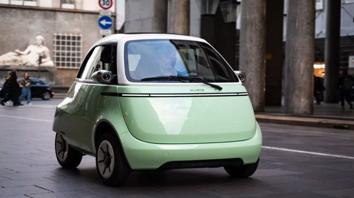 Το απίθανο Microlino στην Ελλάδα...