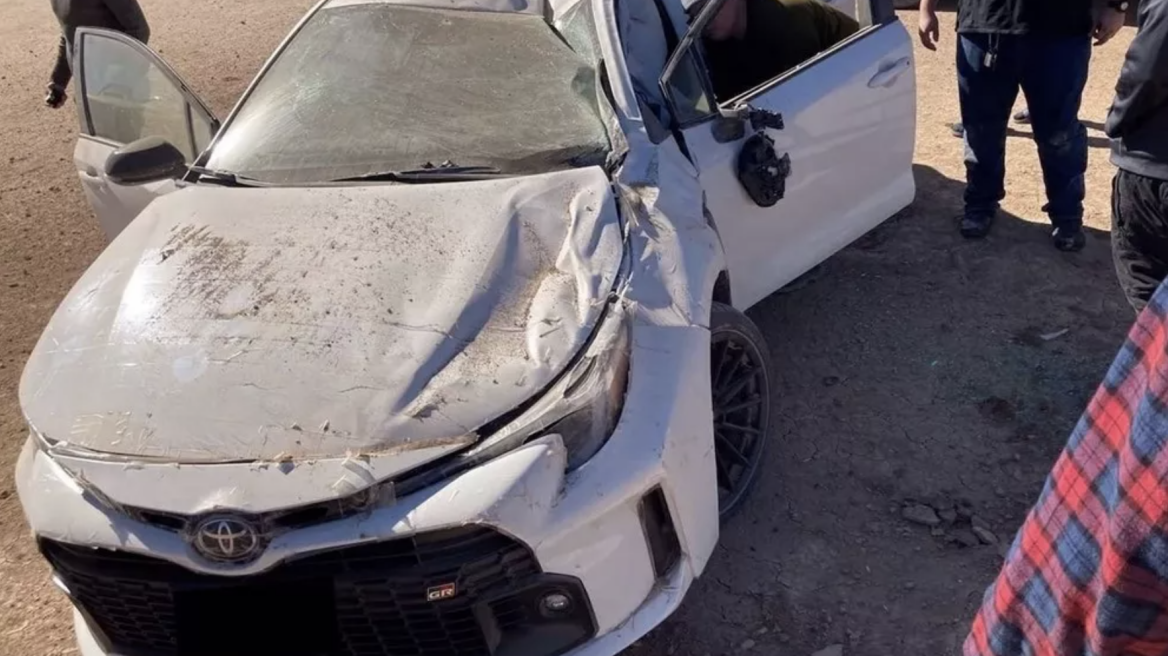 Αυτή είναι η πρώτη Toyota GR Corolla που «έλιωσε»