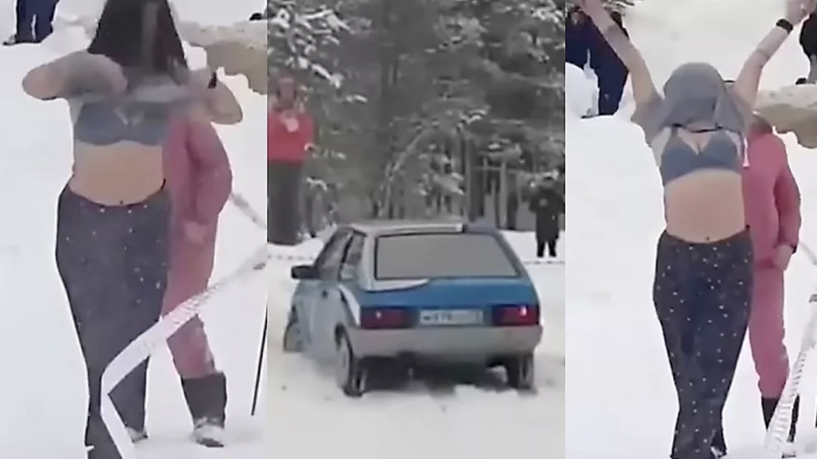 Video: Είδε το στήθος της και όχι τη στροφή