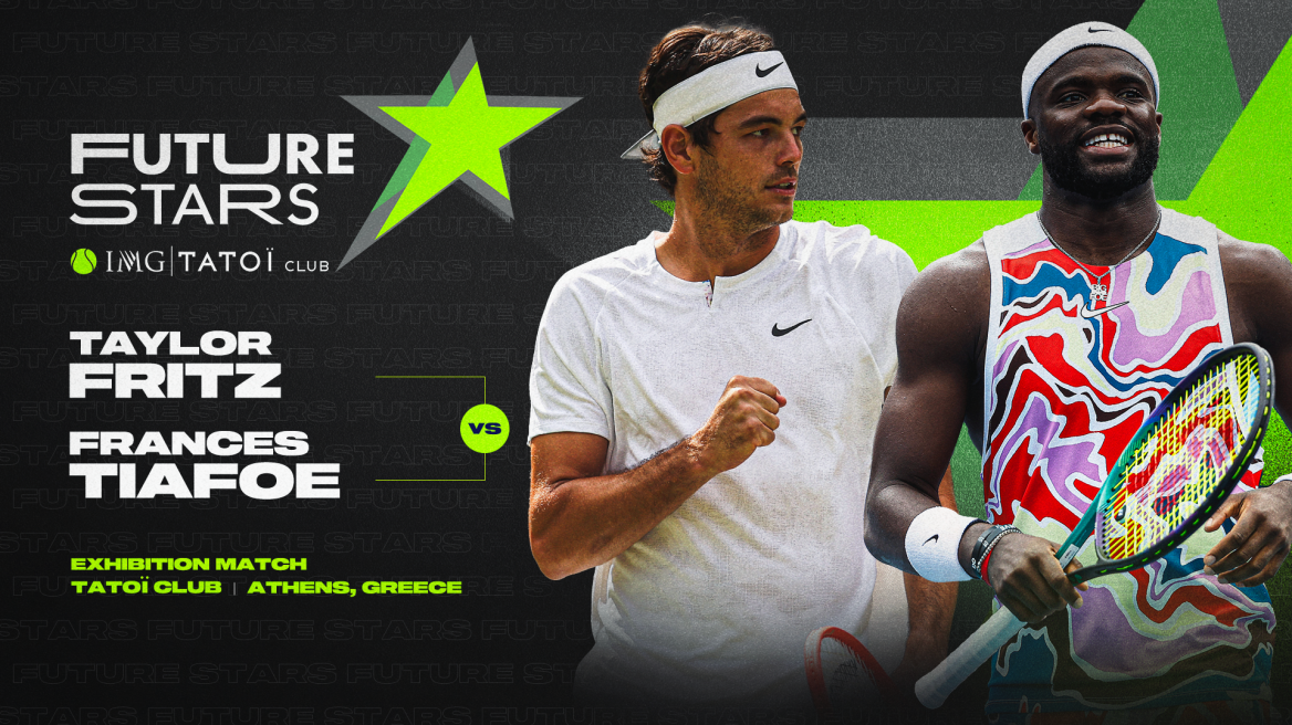 «IMG Future Stars»: Δείτε το promo της επίδειξης ανάμεσα σε Taylor Fritz και Frances Tiafoe