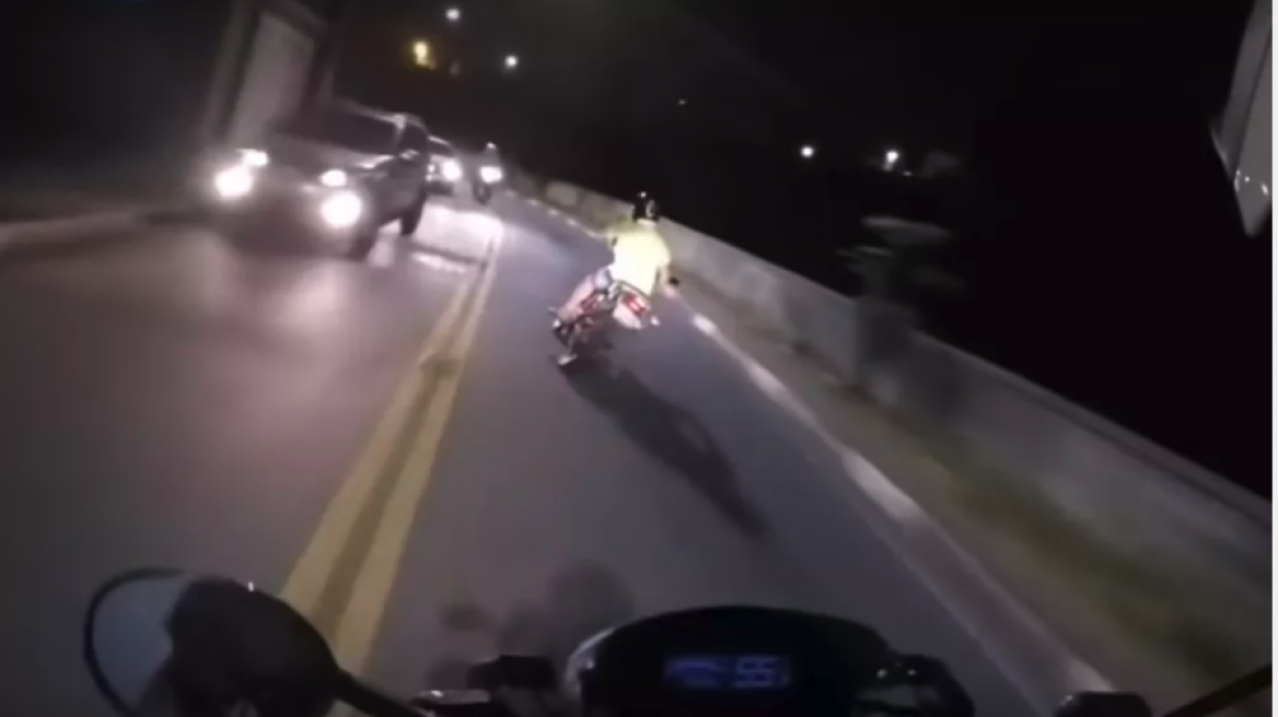 Δείτε μία απίστευτη και επικίνδυνη καταδίωξη (video)