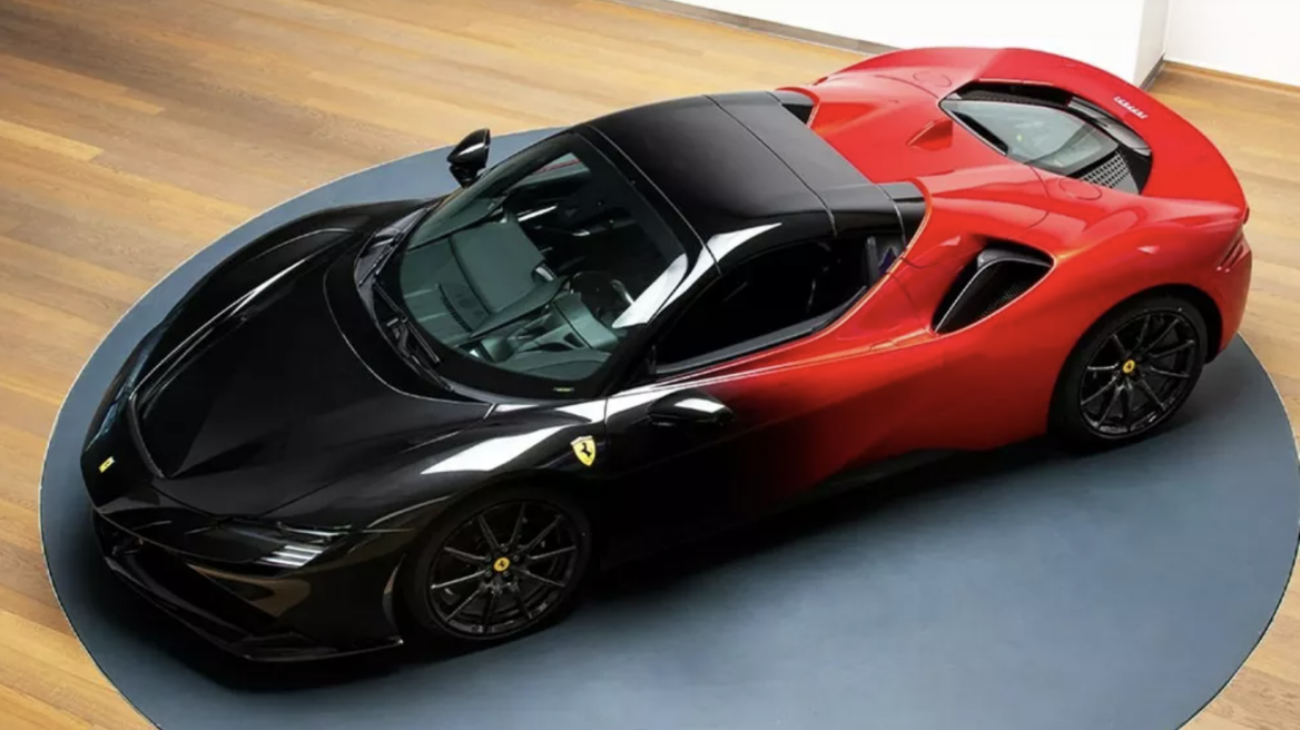 Ντόπα ή… ώπα; Πως σας φαίνεται αυτή η Ferrari;