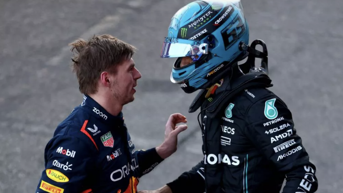 Ο Φερστάπεν έβρισε τον Ράσελ (+video)