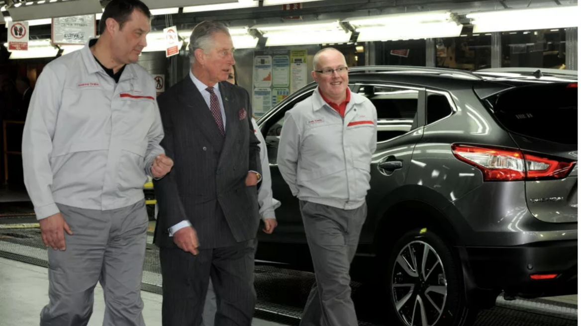 O Βασιλιάς Κάρολος αγαπάει Nissan...