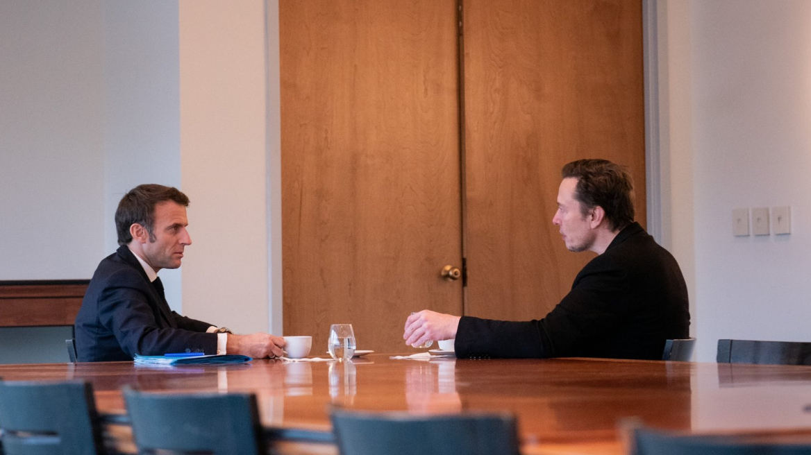 Συνάντηση Μακρόν - Μασκ σήμερα στο Παρίσι