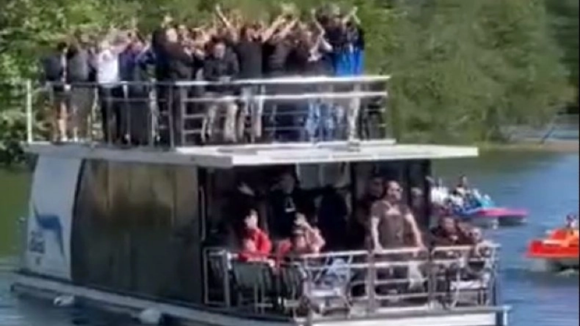 Ολυμπιακός - Euroleague: Η κρουαζιέρα των οπαδών στο Βίλνιους - Δείτε βίντεο 